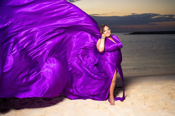 Flying Dress Photoshoot in Jamaica - What happens during the one-hour session