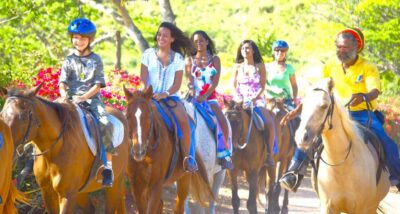 Horseback Ride and Swim Beach Trip