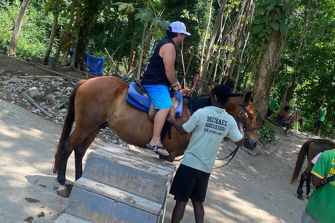 Full Day Rafting, Horse Back Riding and Blue Hole in Jamaica - How the group size and guide support affect the day