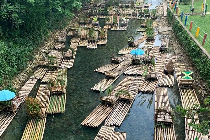Great River Bamboo Rafting & Limestone Massage at Lethe Jamaica - From Montego Bay to Lethe Rafting Village