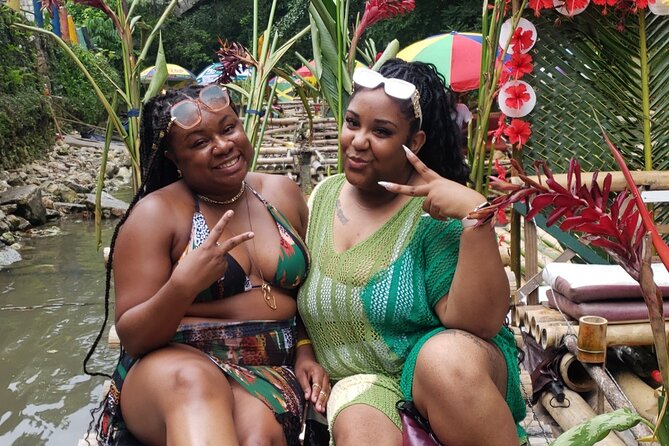 Great River Bamboo Rafting & Limestone Massage from Montego Bay - Riding the Great River by Bamboo