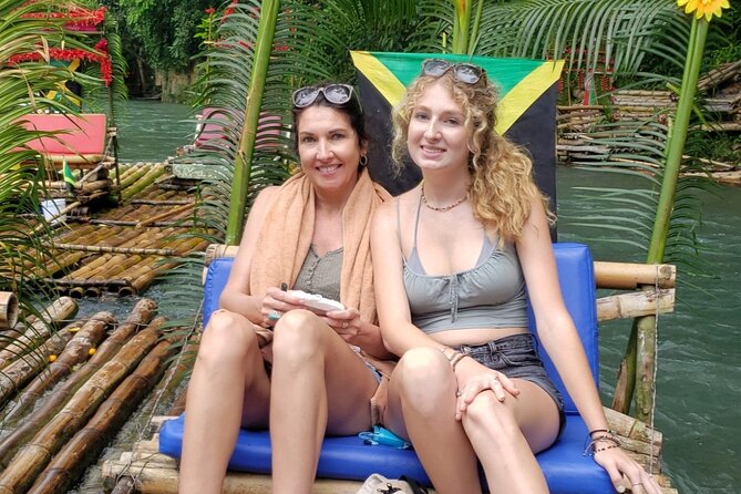 Great River Bamboo Rafting with Limestone Foot Massage and ATV from Montego Bay - Floating beneath Lethe’s old bridge