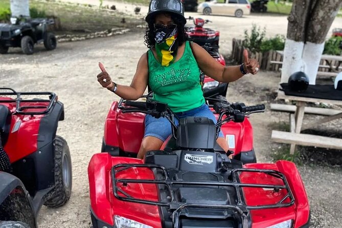 Great River Bamboo Rafting with Limestone Foot Massage and ATV from Montego Bay - Lunch helps round out the outing