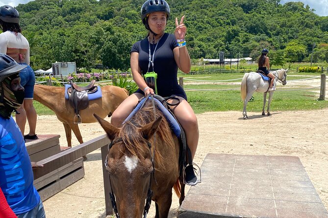 Great River Rafting Limestone Foot Massage and Horseback Rides From Montego Bay - Two Jamaican adventures in about two hours