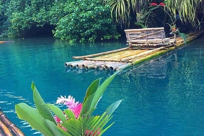 Great River Rafting with Limestone Massage & Rasta Safari Experience Combo Tour - Cooling off at the natural mineral pool