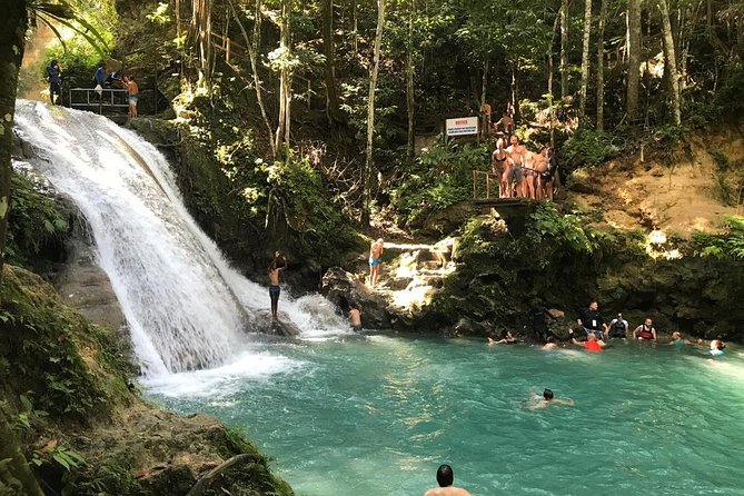 Horseback Ride, Blue Hole, Secret Falls, River Rafting & Tubing - Blue Hole and Secret Falls: the main event