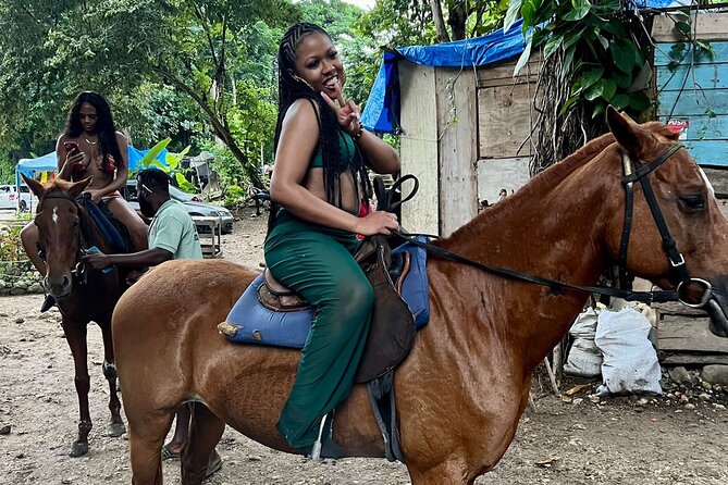 Horseback Riding Adventure in Jamaica - A gentle start for first-time riders