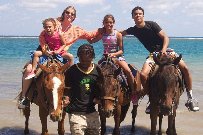 Horseback Riding and Swim Experience - The sea portion is the main event