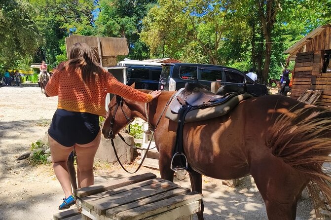 Horseback Riding and Swim Experience - Lunch, shopping, and nearby extras