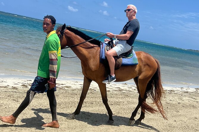 Horseback riding & bluehole secret falls from Montego Bay - A Horse Ride That Ends in the Caribbean