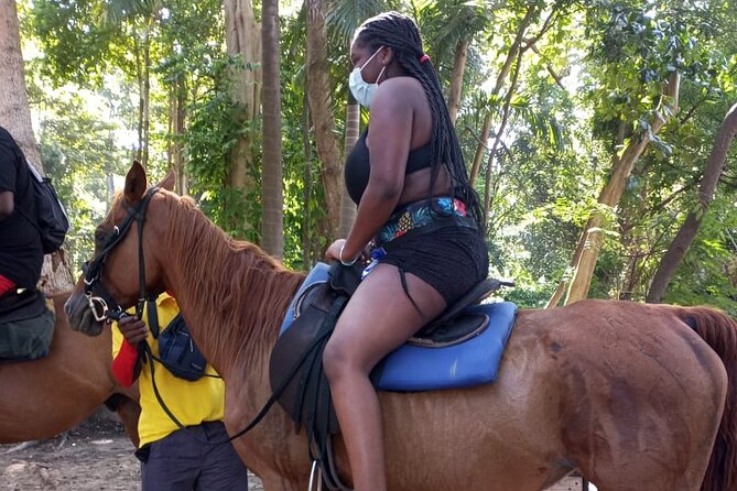 Horseback Riding plus Dunns River Falls Combo Private Tour - Booking, weather, and cancellation details