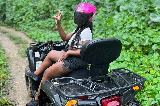 Jamaica ATV's Adventure - Following Dwight Davis onto the trail