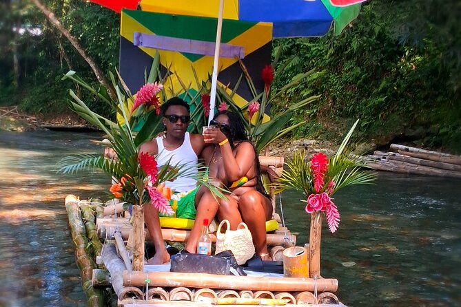 Jamaica Bamboo Rafting Experience with Lime Stone Massage - Coconut, sugarcane, and seasonal fruit