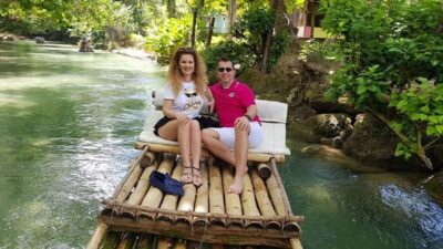 Bamboo Rafting on the Martha Brae