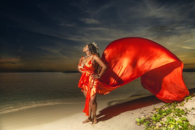 Jamaica Flying Dress Photoshoots - The included vehicle transfer saves effort
