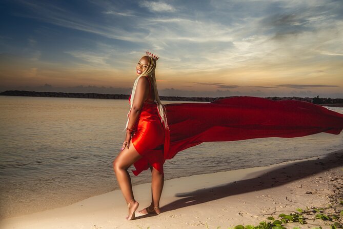 Jamaica Flying Dress Photoshoots - A one-hour session with professional direction