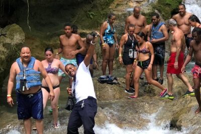 Jamaica Martha Brae River Rafting/Dunn’s River Falls Private Tour