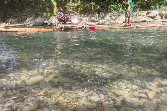 Jamaica's Ocean Horseback Bamboo Raft Adventure and Transport - Bamboo rafting brings the calm afterward