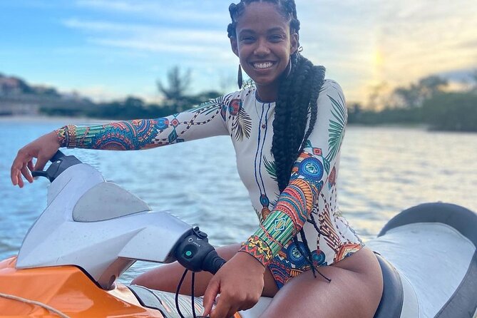Jet Ski and Beach with Private Transportation from Montego bay Resorts - Learning the jet ski basics before you ride
