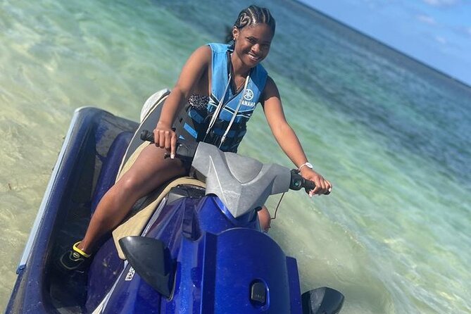 Jet Ski and Margaritaville day vibes. - The real appeal: blue water and a short burst of speed