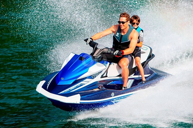 Jetski Water Activity And Beach From Montego Bay - The 30-minute ride across Caribbean water