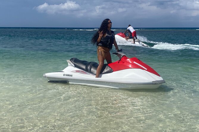 Jetski Water Activity And Beach From Montego Bay - The beach stop adds useful downtime
