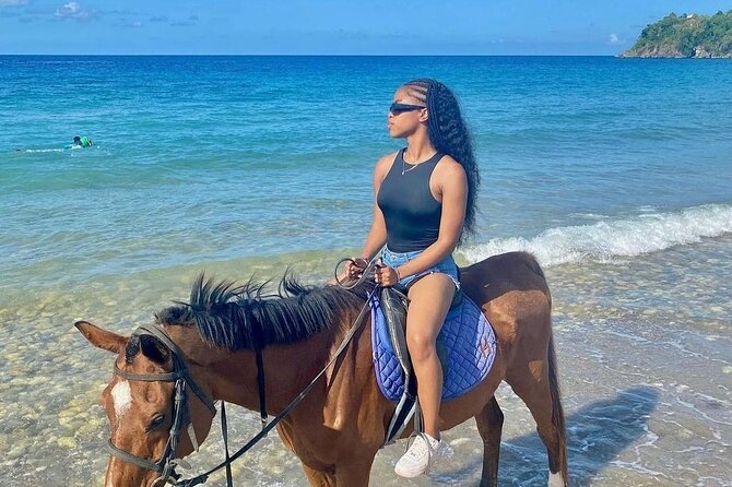 Kennedy's Horseback riding, Blue Hole and Secret Falls from Montego Bay - What the $170 price covers