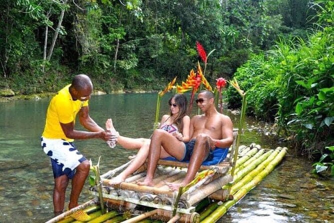Lethe Bamboo River Rafting and Limestone Foot Massage Experience - The limestone foot massage is the unusual extra