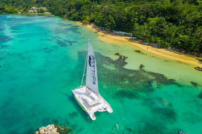 Lovers Rock Catamaran Cruise From Ocho Rios - Snacks, Fruit, and an Included Open Bar