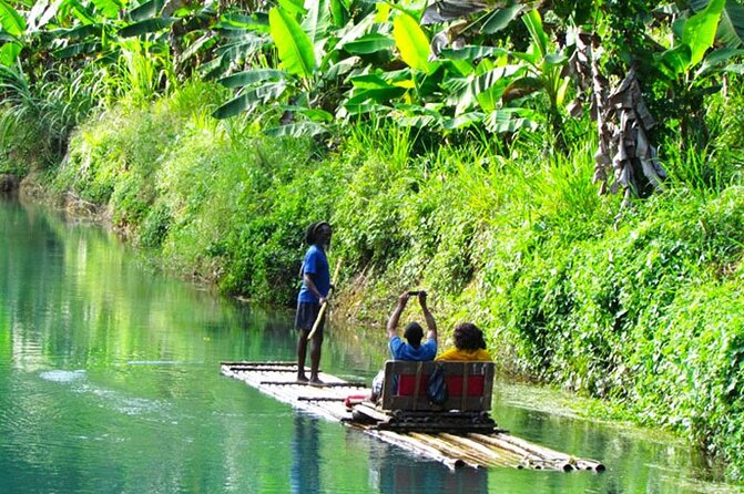 Martha Brae Bamboo Rafting Experience From Montego Bay - Arriving at the Martha Brae rafting area