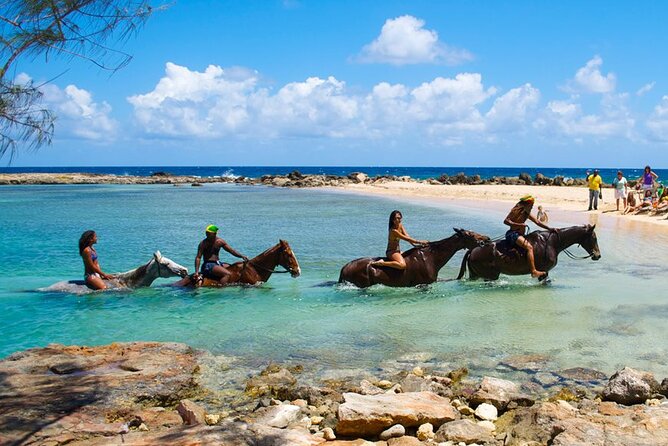 Martha Brae Rafting, Horseback Riding and Luminous Lagoon - Triple Treat - Martha Brae Rafting Village and the Quiet River Hour