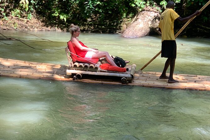 (Martha Brae River) Bamboo Rafting - Swimming, Photos, and Riverbank Stops