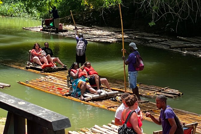 (Martha Brae River) Bamboo Rafting - Arrival, Welcome Drink, and Boarding