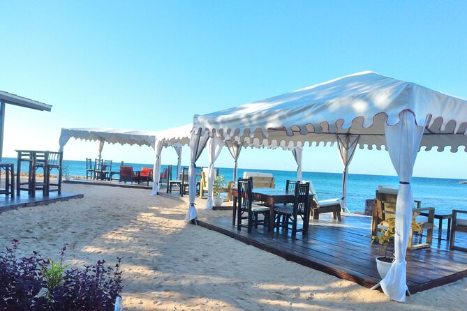 Montego Bay: Bamboo Beach Club VIP Access with Lunch & Cocktails - A four-course lunch with Jamaican flavors