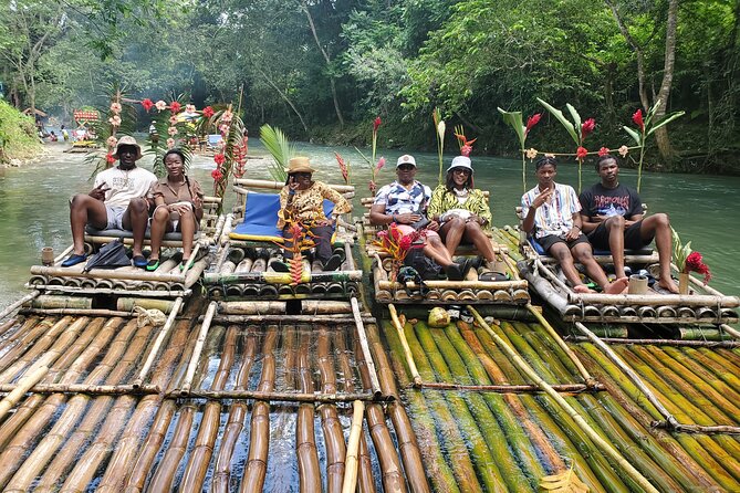 Montego Bay Bamboo Rafting & limestone Massage Private Transfer. - The mineral limestone massage