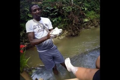 Bamboo River Rafting and Limestone Foot Massage