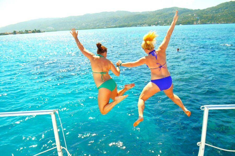 Montego Bay Catamaran Cruise and Snorkeling Tour - Margaritaville Adds Slides and Water Toys