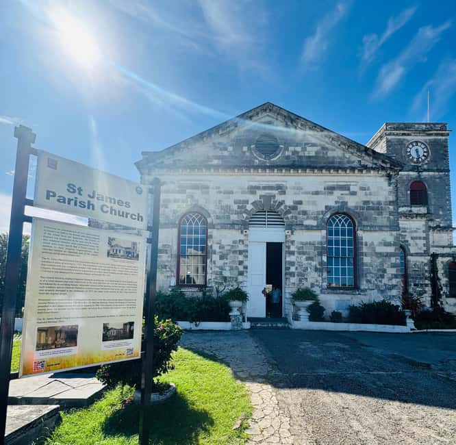Montego Bay City Tour - Inside St. James Parish Church
