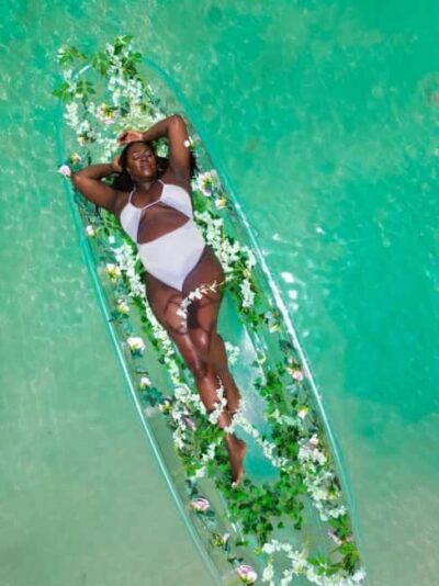 Clear Kayak Drone Photoshoot Experience