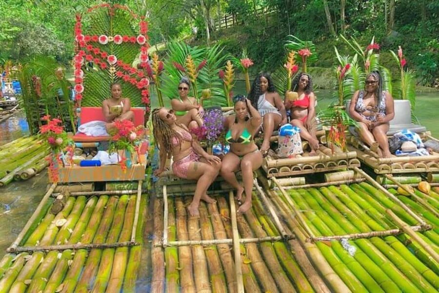 Montego Bay, Jamaica: Bamboo Rafting with Foot Massage - What the captain adds to the ride