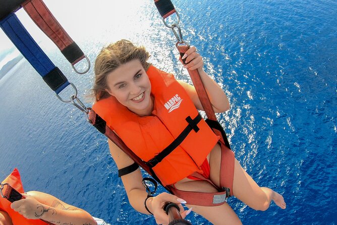 Montego Bay: Jet Car, Jet Ski and Parasailing - The parasailing briefing and 10-minute flight