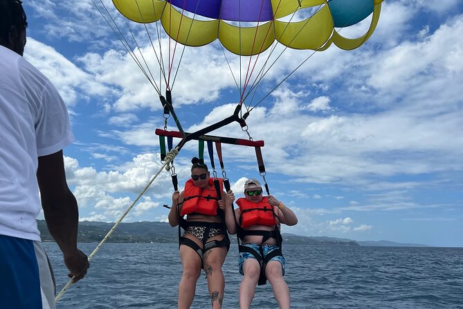 Montego Bay Jet Ski and Parasailing Combo or Single with Pickup - Parasailing gives you the best view