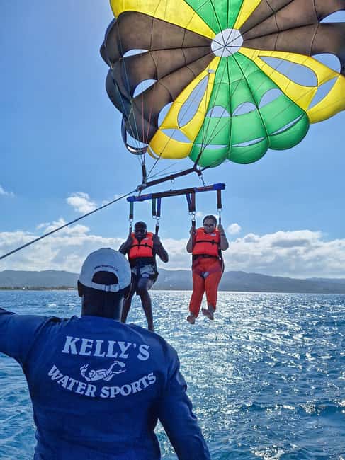 Montego Bay: Parasailing and Jet Ski Combo with Pickup - Trading quiet height for jet ski speed