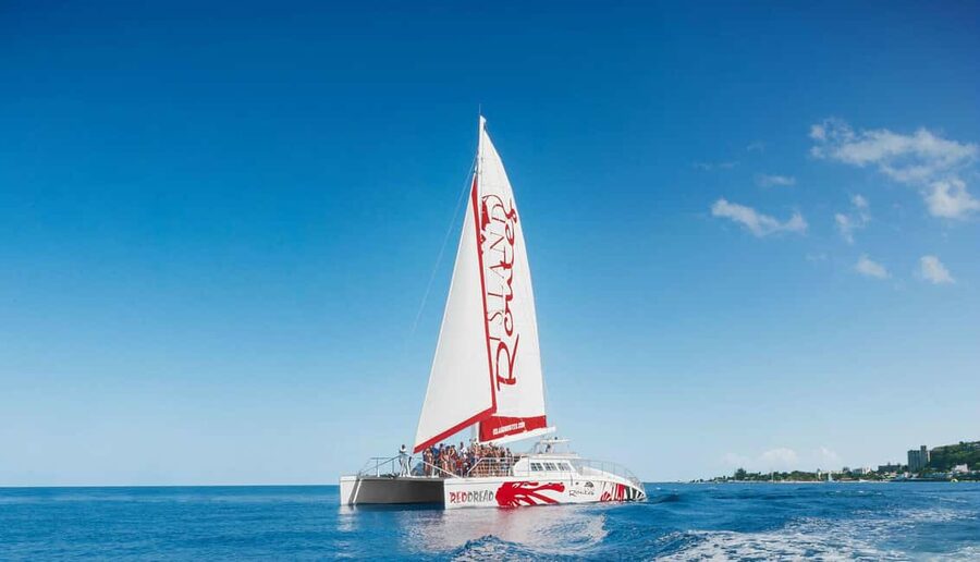 Montego Bay: Reggae Catamaran 18+ Cruise with Open Bar - The snorkeling stop: beautiful, but brief