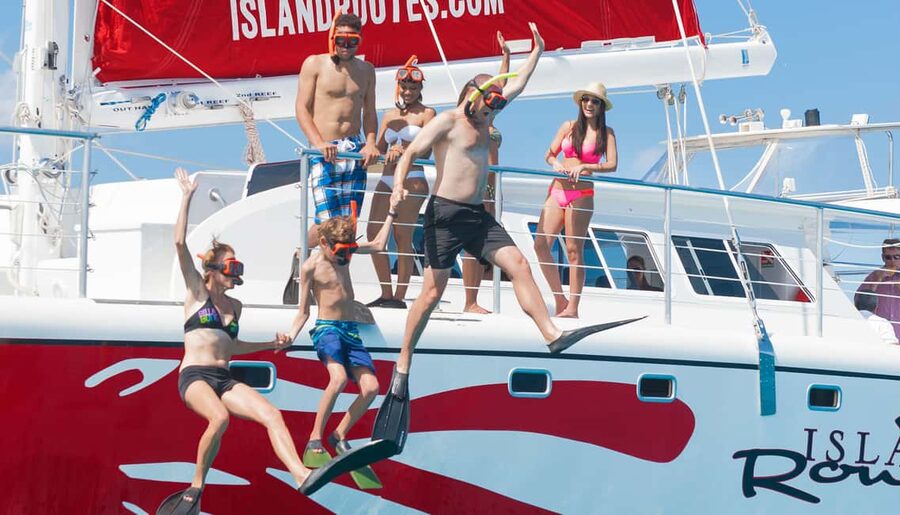 Montego Bay: Reggae Family Catamaran Cruise with Snorkeling - A three-hour cruise made for easy family fun