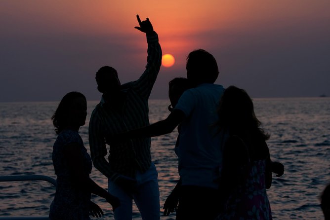 Montego Bay Reggae Sunset Catamaran Cruise - Sunset sailing off Montego Bay