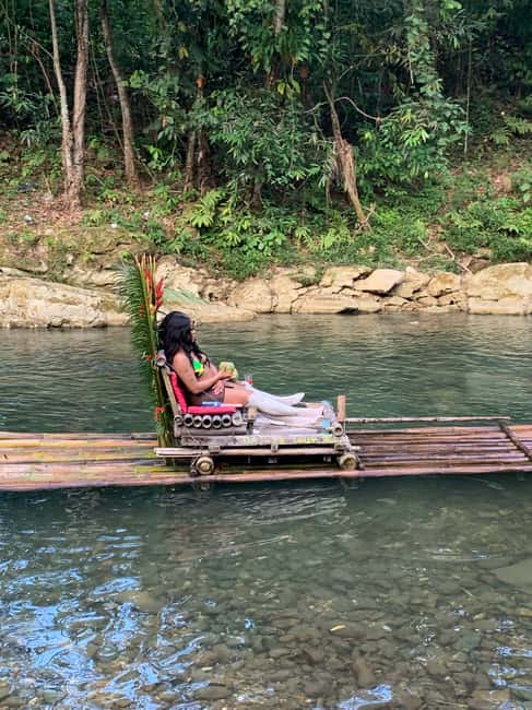 Montego Bay: River Rafting and Limestone Foot Massage - A first look at the rafting village