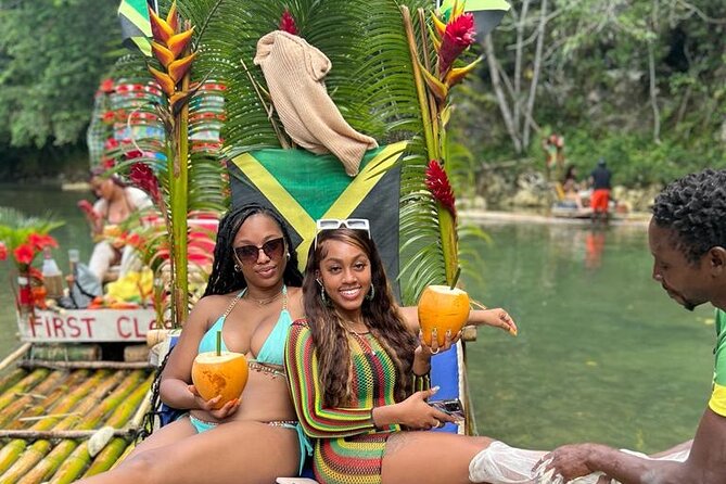 Montego Bay's Guided Bamboo Rafting Tour & Hip-strip Shopping - Private transportation with Sanjay, Jay, or Leon