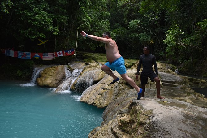 Montego Bay Shore Excursion: Blue Hole & Secret Falls Tour plus Shopping - What to expect at Secret Falls