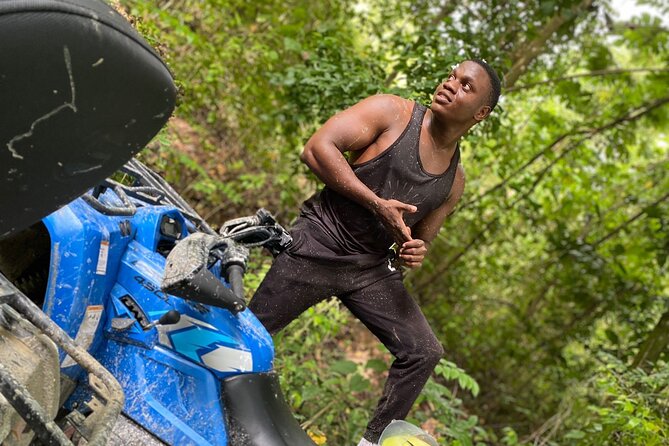 Montegobay ATV Riding - Starting in Montego Bay with music, water, and pickup